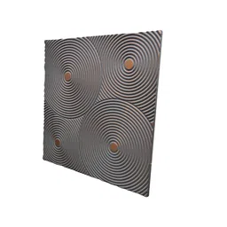 disoo fashions Grey Wood Wall Accent image 2