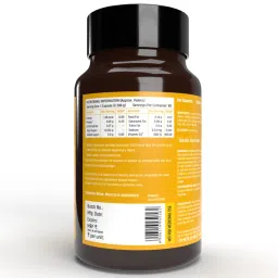 HK VITALS Vitamin D3 (600 IU) (60 Capsules) | With Sunflower Oil, Promotes Calcium Absorption | Bone Health, Muscle Strength & Immunity image 2