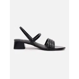 Tao Paris Women Black Sandal Heels image 3