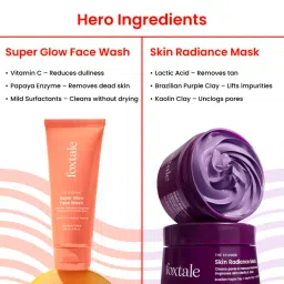 Foxtale Get Set Glow Kit – Bright, Even-Toned, Hydrated & Smooth Skin Everyday image 5