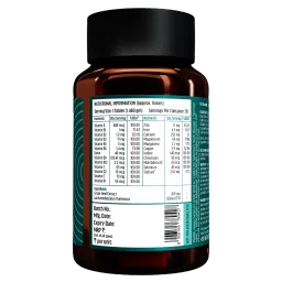 HK Vitals Multivitamin Adults 50+ | Daily Multivitamin for Men & Women | Healthy Ageing | For Joints, Heart, Gut, Eye, Cognition & Energy image 2