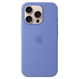 Apple Soft Silicone Back Cover Apple iPhone 16 Pro (MagSafe Charging Support, Periwinkle) image 2