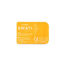 Swati Cosmetics Coloured Contact Lenses Honey 1 Day Power -6.00 image 5