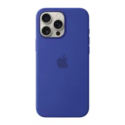 Apple Soft Silicone Back Cover Apple iPhone 16 Pro Max (MagSafe Charging Support, Ultramarine) image 2