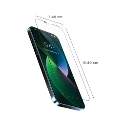 vaku luxos Vaku Tempered Glass for Apple iPhone 14 Pro (Scratch Protection) image 2