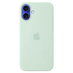 Apple Soft Silicone Back Cover Apple iPhone 16 Plus (MagSafe Charging Support, Aquamarine) image 2