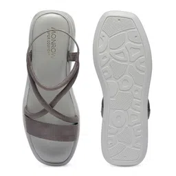 Monrow Suede Flatform Sandals image 5