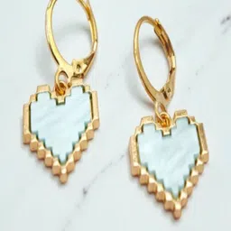 SAPRAA TRENDS Set of 4 Heart Shaped Hoop Earrings image 3