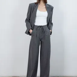 Trendyol Women Solid Trousers-image-30