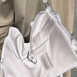 StyleCast x Revolte PU Structured Tote Bag image 3