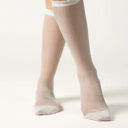 Theater Women Patterned Calf-Length Socks-image-34