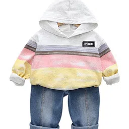 StyleCast x Revolte Boys Striped T-shirt with Capris-picture-14