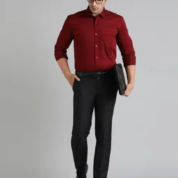 JADE BLUE Men Opaque Printed Casual Shirt image 5