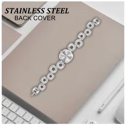 TWIXY Women Dial & Bracelet Style Straps Analogue Watch TYW-1 S-B & WHITE image 2