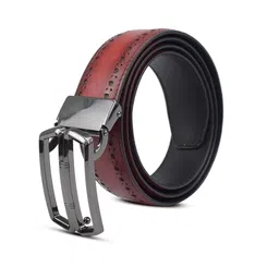 El'Curio Men Textured Leather Belt-picture-27