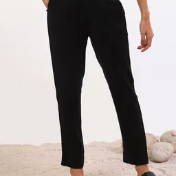 AURELIA Women Slim Fit Chinos Trousers-image-11