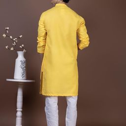 DEVOILER Men Printed Regular Kurta with Pyjamas-picture-44
