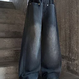 LULU & SKY Girls Wide Leg High-Rise Stretchable Jeans-picture-16