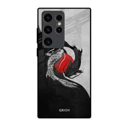 QRIOH Abstract Printed Samsung Galaxy S23 Ultra 5G Back Case Mobile Accessories-picture-21