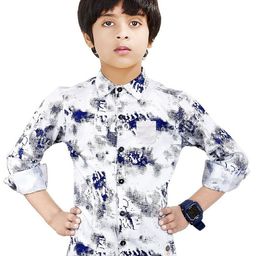 MADE IN THE SHADE Boys Floral Opaque Casual Shirt-picture-11