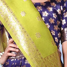 BAESD Girls Zari Ready to Wear Lehenga & Blouse With Dupatta image 5