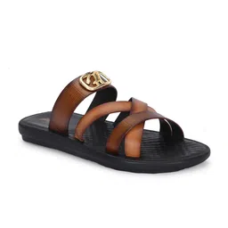 Hitz Men Leather Comfort Sandals-picture-34