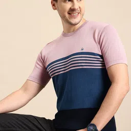 United Colors of Benetton Colourblocked Pure Cotton Pullover with Ribbed Hem-picture-42