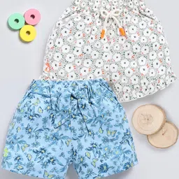 Biskid Girls Pack of 2 Printed Shorts-picture-17
