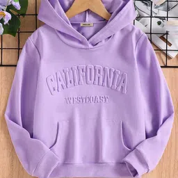 INCLUD Girls Cotton Typography Printed Hooded Sweatshirt-picture-50