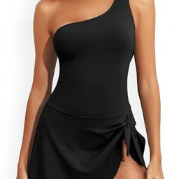 Bananhot Women One Shoulder Neck Swimsuit-picture-20