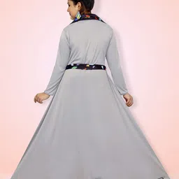 KAARIGARI Print Fit & Flare Maxi Dress image 2