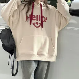 LULU & SKY Girls Printed Hooded Sweatshirt image 5