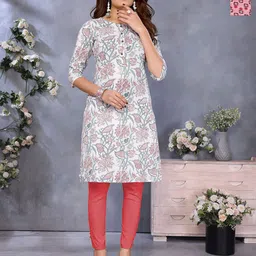 Rangita Women Pack of 2 Floral Printed Daily Straight Kurtas-picture-19