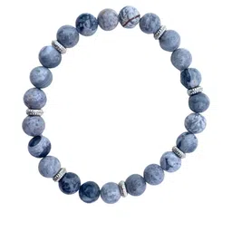 Apnisanskriti Unisex Map Jasper Stone Bracelet image 2