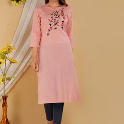 Mehsoos Women Embroidered Thread Work Kurta image 1
