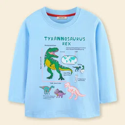 INCLUD Boys Printed Round Neck Pure Cotton T-shirt image 4