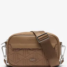 Lacoste Men Detachable Sling Strap Reporter Messenger Bag-image-28