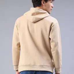 V-Mart Men Printed Hooded Sweatshirt image 2