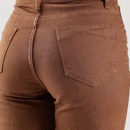 zayla Women Jean Flared High-Rise Stretchable Jeans image 2