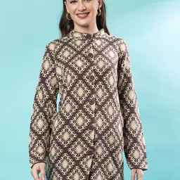 anouk mirage Anouk Women Printed Cardigan image 1