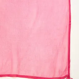 Sangria Printed & Embellished Round Neck Straight Kurta & Trousers With Dupatta image 4