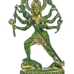 Exotic India Green Religious Figurine Showpiece-image-34