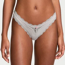 Victoria's Secret Women Low-Rise Lace-Trim Bikini Briefs-picture-41