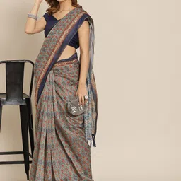 DIVASTRI Floral Chanderi Saree-image-52