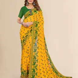 Moda Rapido Animal Printed Saree-image-47