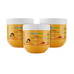Mamaearth Set Of 3 Ubtan Nourishing Cold Cream With Turmeric & Saffron - 100 g Each-picture-16