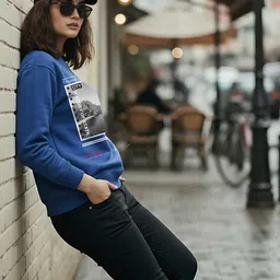 Moda Rapido Women Printed Sweatshirt image 3