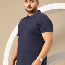 Sztori Plus Size Polo Collar T-shirt image 5