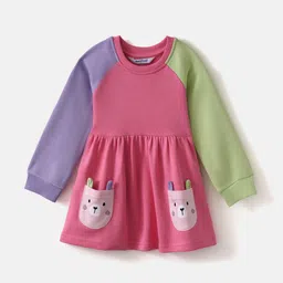 Nauti Nati Colourblocked Fit & Flare Dress-picture-21