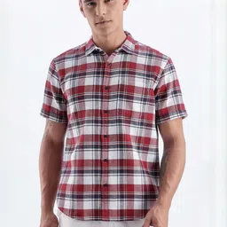 HERE&NOW Men Checked Casual Shirt-picture-18